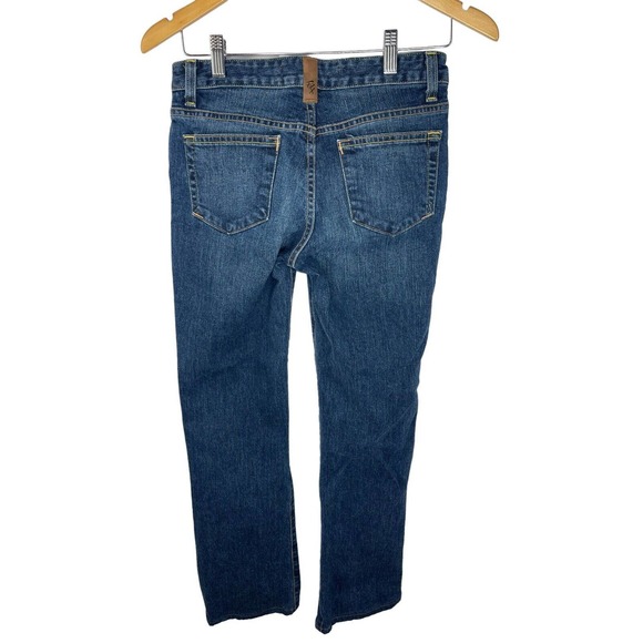 FRX Women’s Size 28 Blue Low Rise Straight Leg Denim Jeans USA Made - Picture 2 of 6